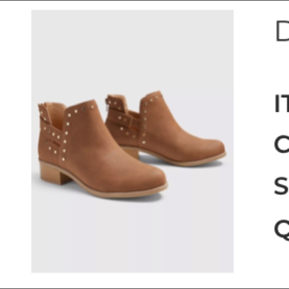 Lane Bryant Dream Cloud Studded Booties